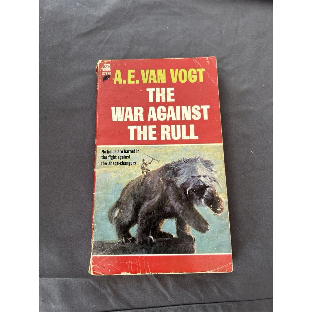 The War Against The Rull VG Rull Ace 87180 A E van Vogt 1970 Paperback